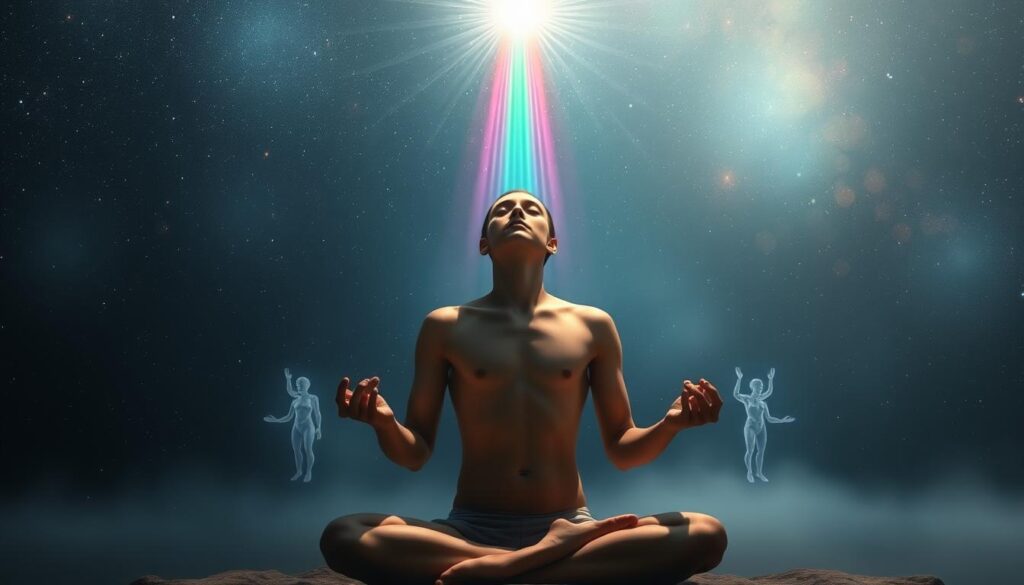 Visual representation of interdimensional channeling process Visual representation of interdimensional channeling process