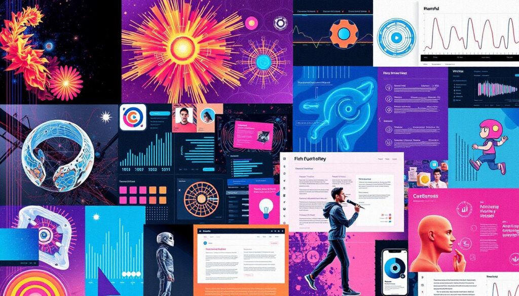 AI-generated art and creative content showcasing the Age of AI's impact on creative industries