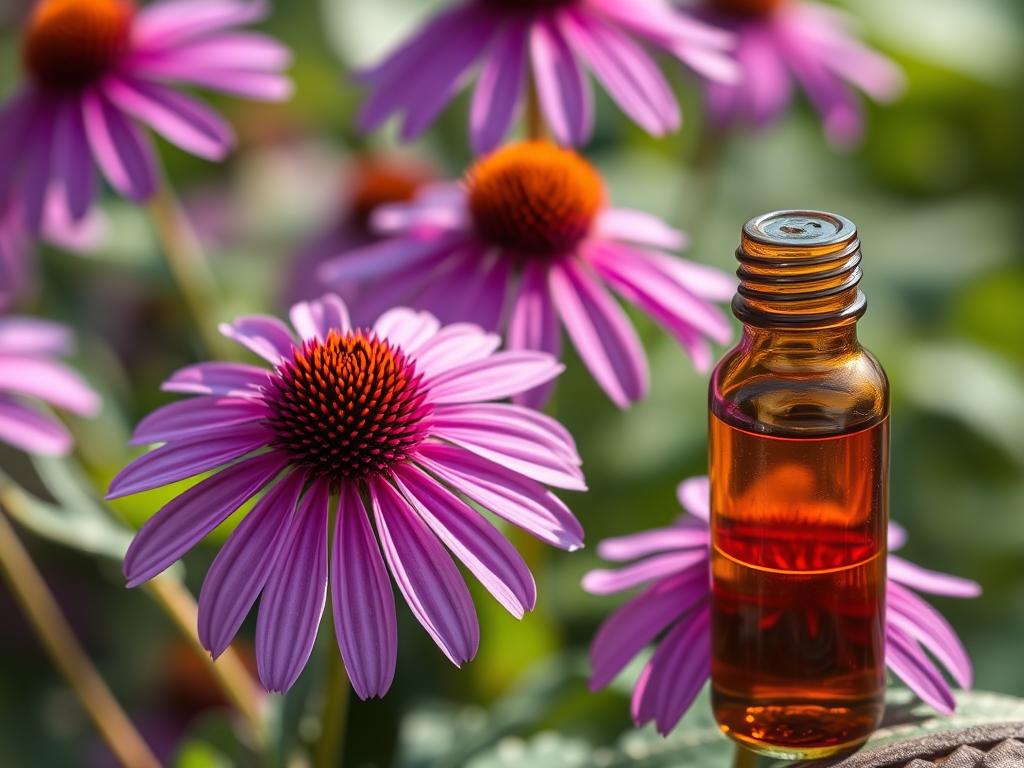 Echinacea flowers and echinacea extract as natural antibiotic remedies Echinacea flowers and echinacea extract as natural antibiotic remedies