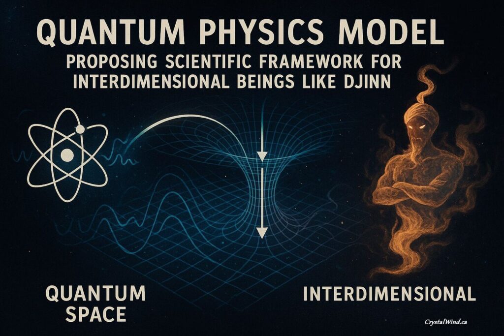 Quantum physics model proposing scientific framework for interdimensional beings like Djinn Quantum physics model proposing scientific framework for interdimensional beings like Djinn