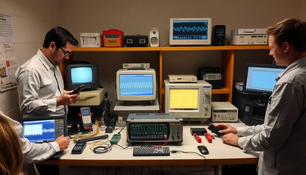 Scientific testing of a spirit box in a controlled laboratory environment with measurement equipment
