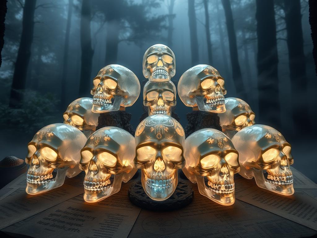 crystal skull mystical properties