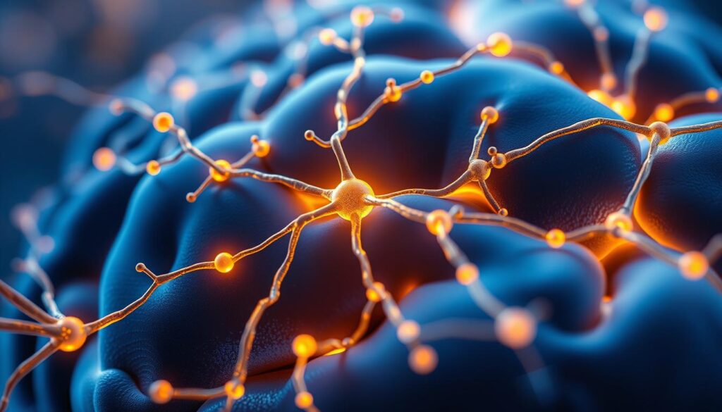 Brain with neural pathways lighting up showing Dr. Jim Doty manifestation techniques in action Brain with neural pathways lighting up showing Dr. Jim Doty manifestation techniques in action