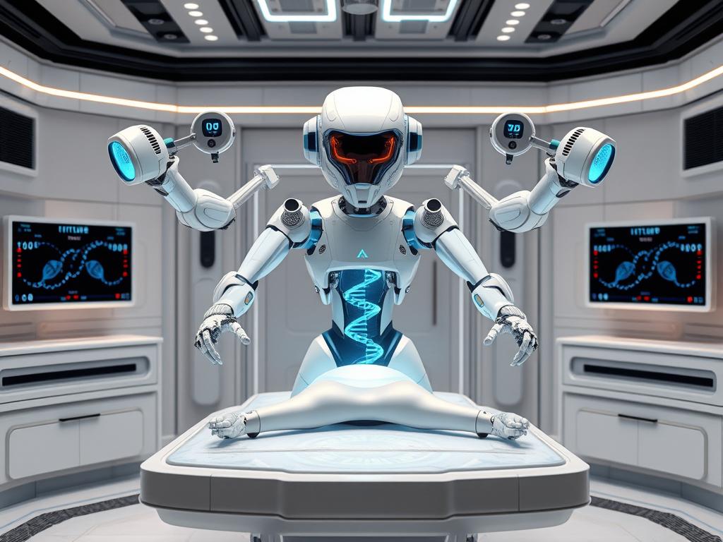 Quantum resonance mapping robot for Robotic DNA Activation Technology