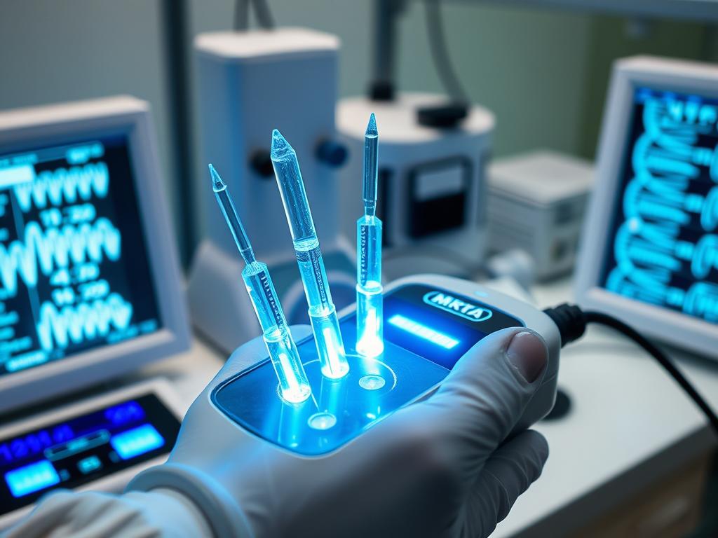 Vibrational frequency emitter for Robotic DNA Activation Technology
