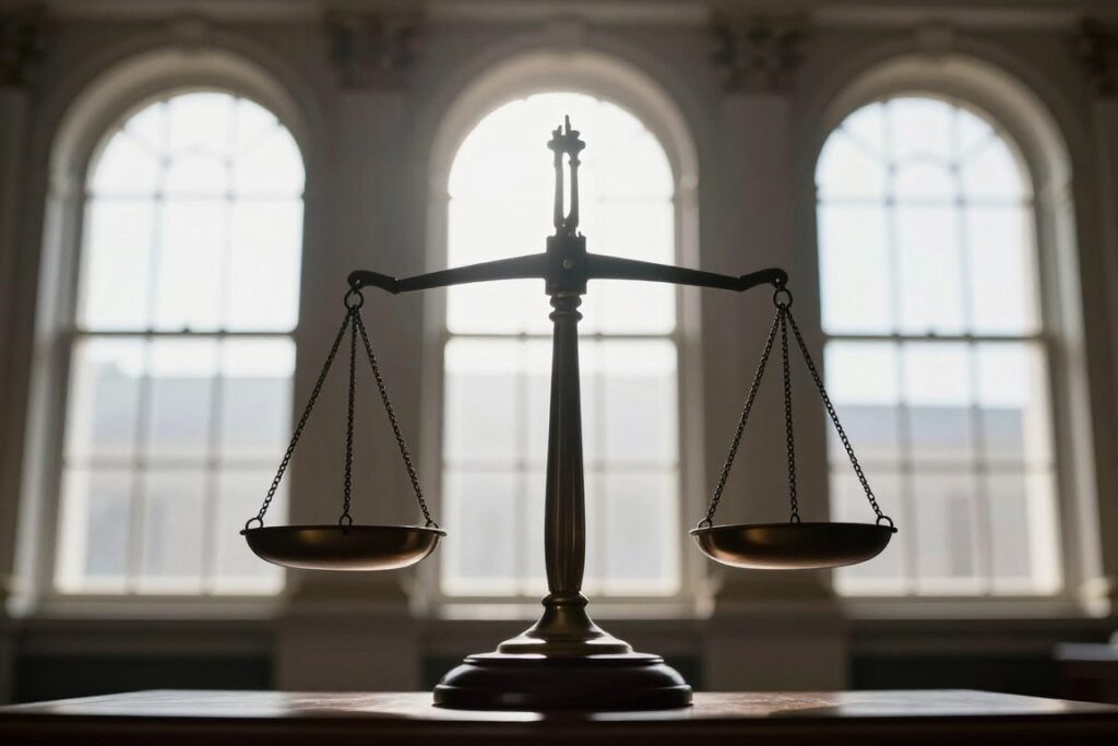 scales of justice representing legal advocacy and transformation